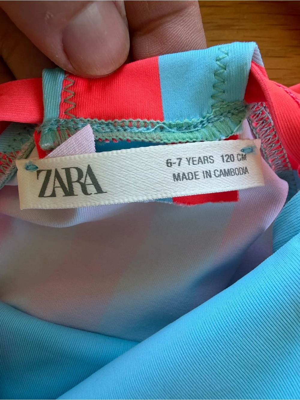 Zara swimsuit - size 6/7 but runs small